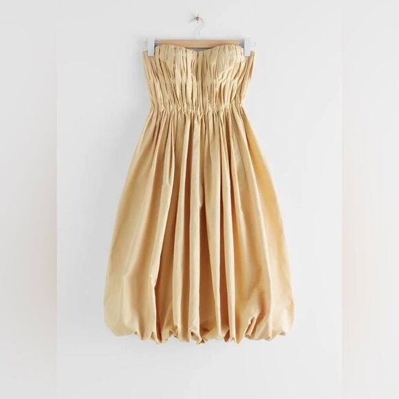 NWT & Other Stories Capsule Bustier Balloon Dress - Picture 7 of 13